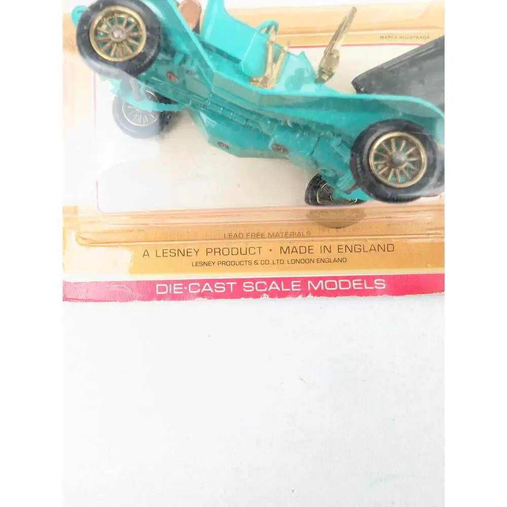 Vintage Lesney Matchbox Y-14 1911 Maxwell Roadster Incomplete Package